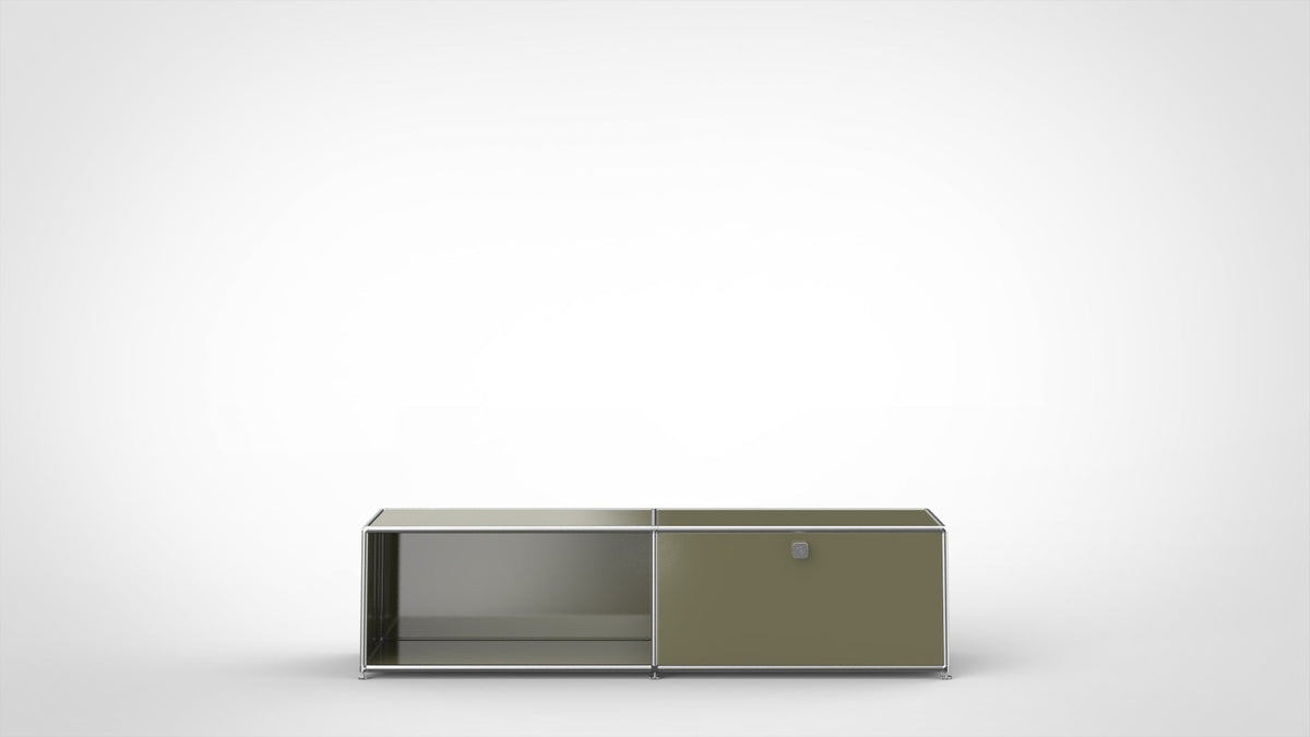 SYSTEM 01 Urban TV Lowboard, LINE 1802 Olive