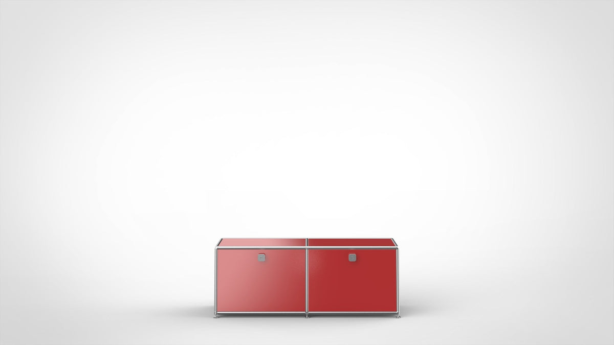 SYSTEM 01 Urban Lowboard, RAL 3003 Ruby Red