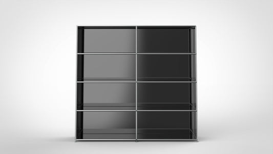 SYSTEM 01 Urban Office Shelf, RAL 9011 Graphite Black
