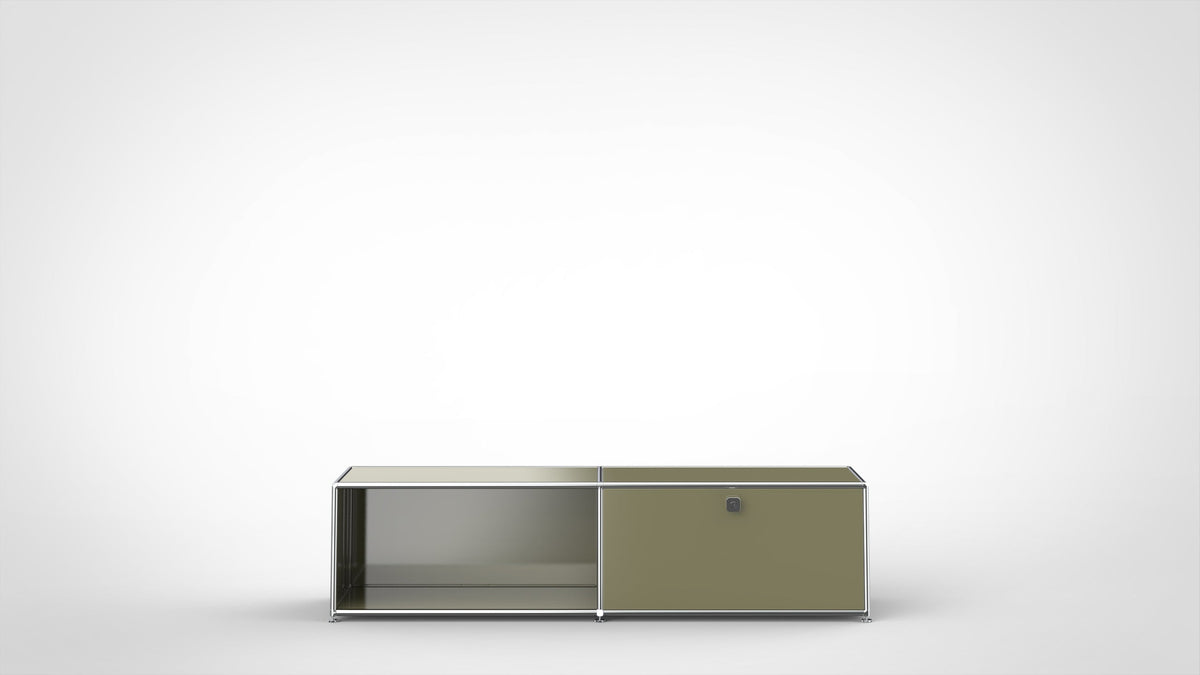 SYSTEM 01 Urban TV Lowboard, LINE 1802 Olive