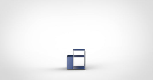 SYSTEM 01 Urban Coffee Table, RAL 5011 Steel Blue